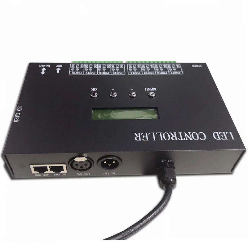 DMX Jazz full color light strip magic color light with controller Bar KTV stage performance props Decoder