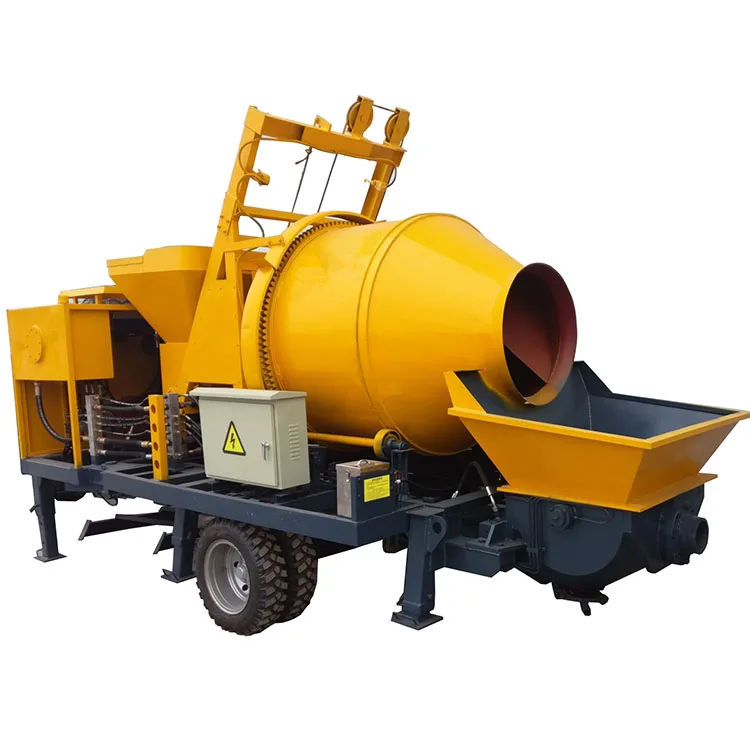 40 Cbm High Pressure Diesel Concrete Drum Mixer Pump Concrete Machine New Product 36m Concrete Pump Truck 600