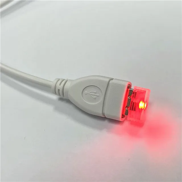 USB 2.0 male/female extension cable with button switch USB power cable for USB colorful atmosphere lamp