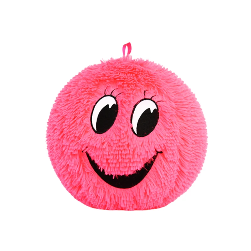 
Factory supplies customized color inflatable small fuzzy balls toys 