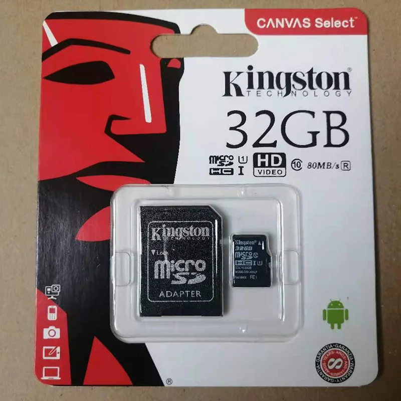  Kingston Micro TF/SD Card Class10 carte sd memoria 128GB 32GB 64GB 256GB 16G TF Flash Memory for