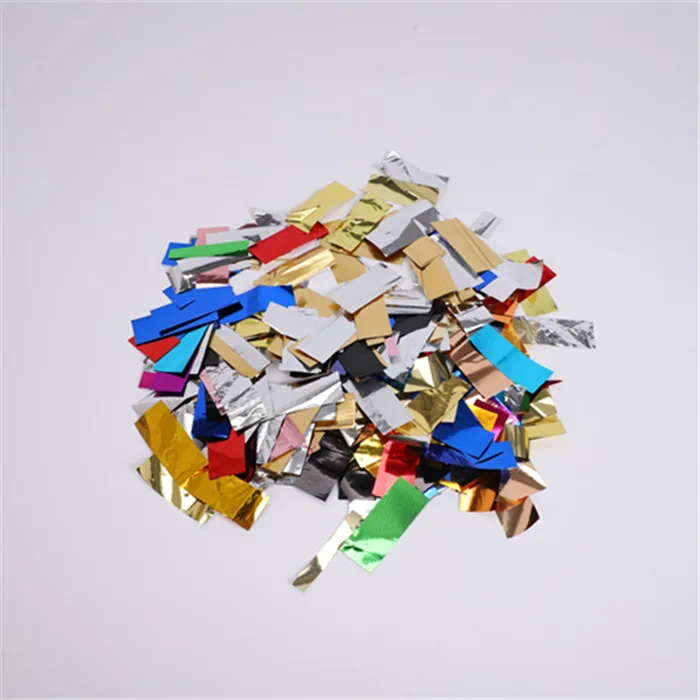 5--8M Party Decorations  Compressed Air Tissue Confetti Paper Flickers Stick Party Popper Wands