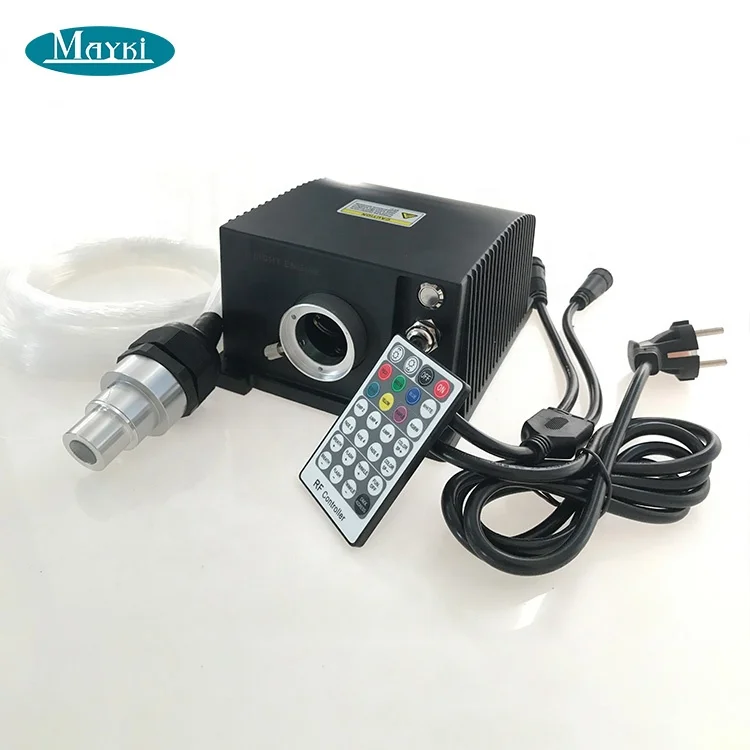 110-230V IP65 Waterproof Led Fiber Optic Lights Engine 30W RGBW Light Source for Outdoor Lighting