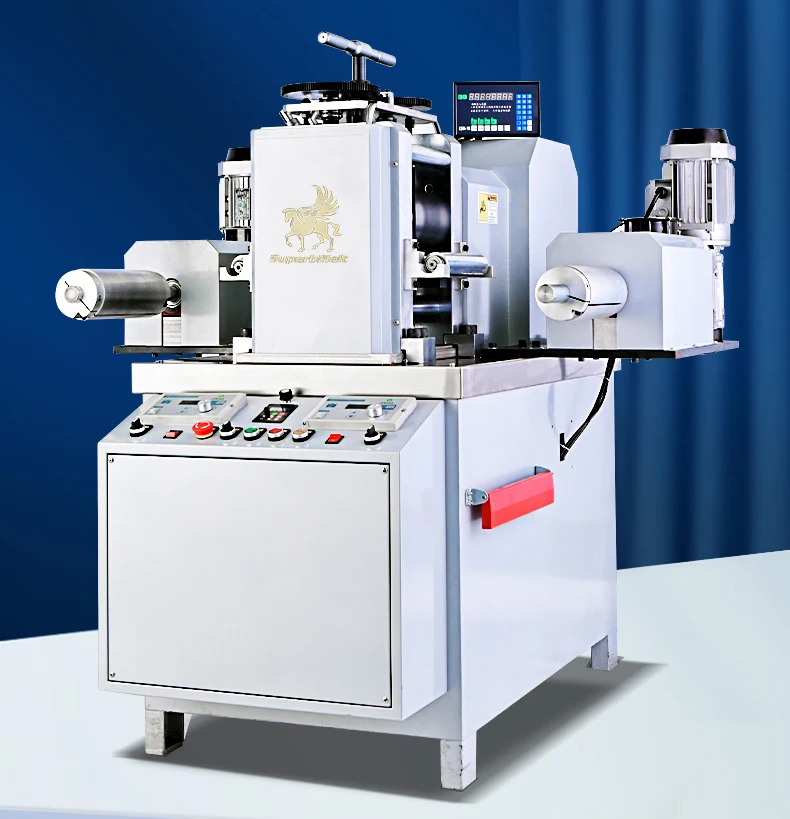 SuperbMelt Automatic Winding Gold Silver Brass Jewelry Plate Sheet Metal Rolling Machine