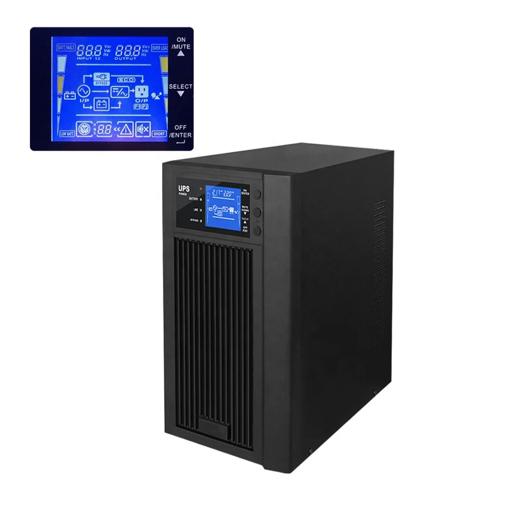 PVT10K(S) 10 кВА/8000 Вт высокочастотный настоящий двойной конверсионный онлайн-выход 220Vac