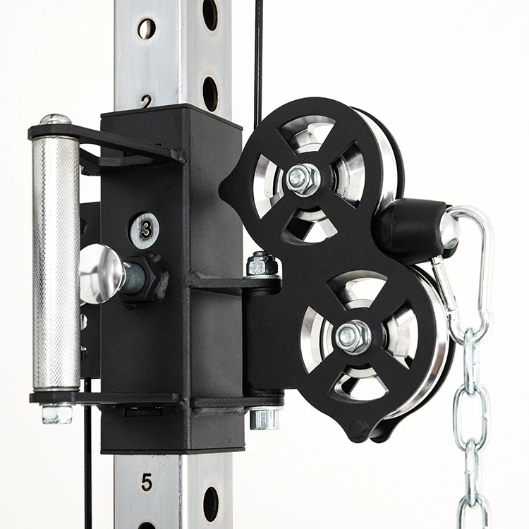 New fitness multifunctional squat rack professional smith machine squat rack with cables