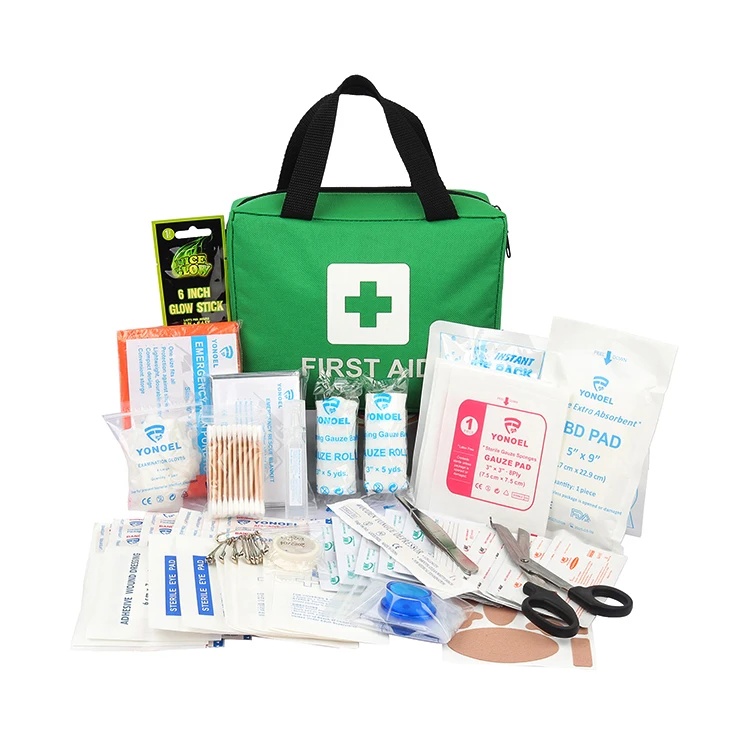Premium  First Aid Kit  Emergency Blanket Medical Supplies Waterproof Simple and portable, for Home, Office, First aid Kit Bag