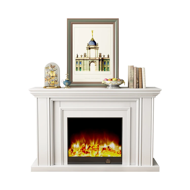 Rechargeable 220v electric new solar room heaters high quality decor flame electric fireplace