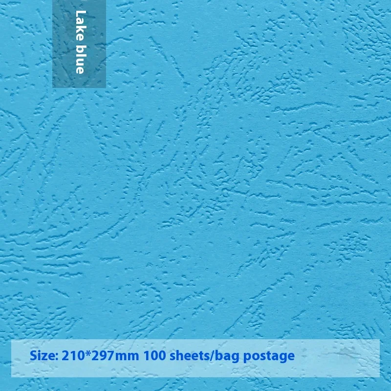 factory 180g 230g A4 A3 Leather Texture Paper Hard Glue Cover Uncoated Book Contract Voucher Cardboard Standard Embossed paper