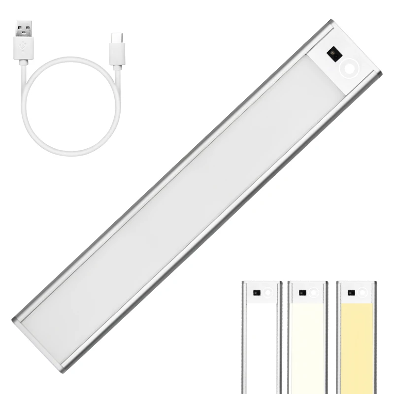 Rechargeable Motion Sensor cabinet lighting wireless undercounter led Night light for kitchen, Wardrobe, wine cabinet, closet