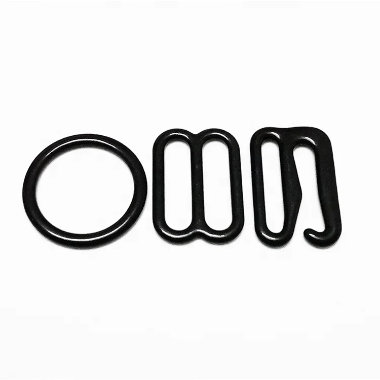 oeko GRS sustainable swimwear buckle stainless adjustable various colored durable O ring buckle for shoulder girdle