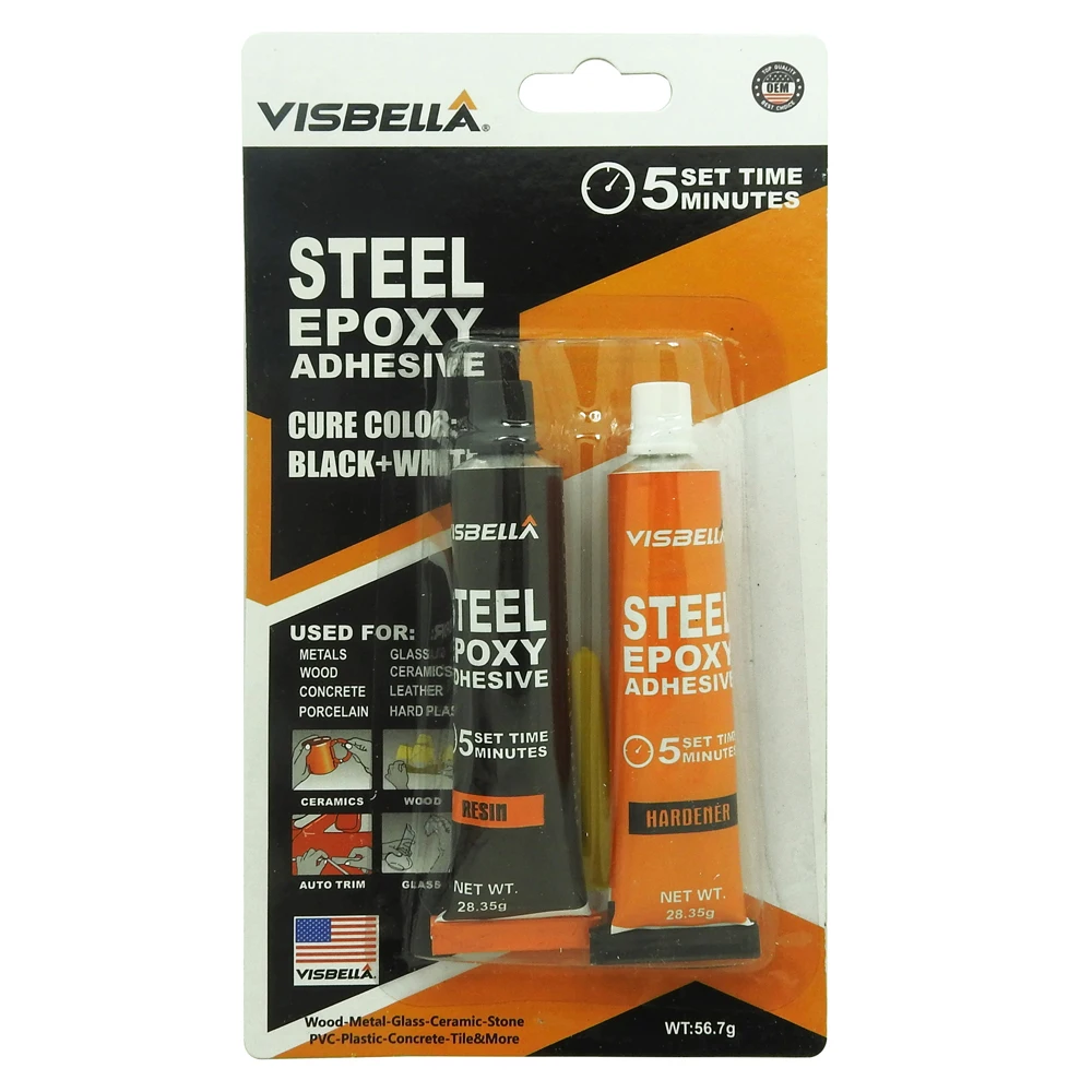 Visbella double component epoxy resin two parts AB glue