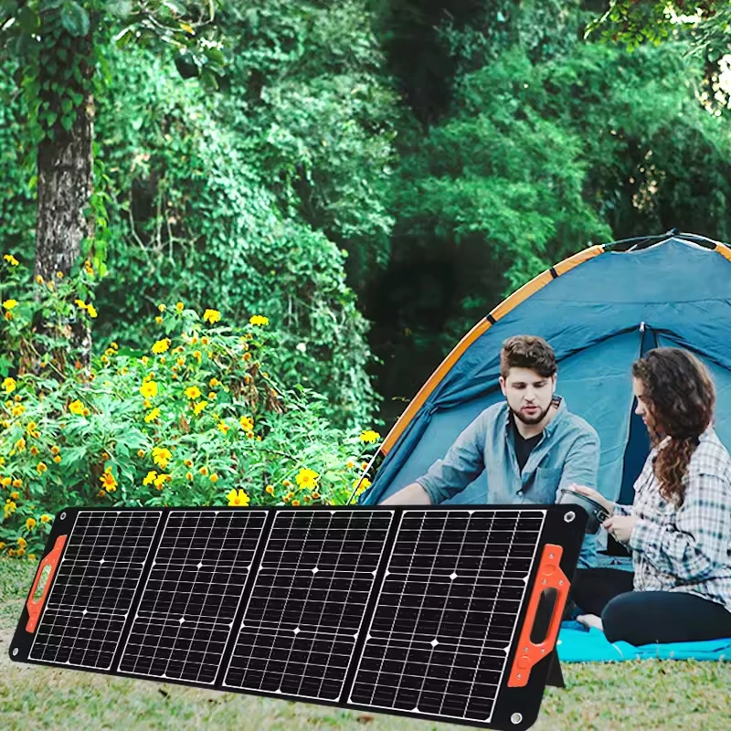 Glory Solar Outdoor Trips Portable Solar Panel Foldable 50W 100W 200W 300W 350W Power Supply