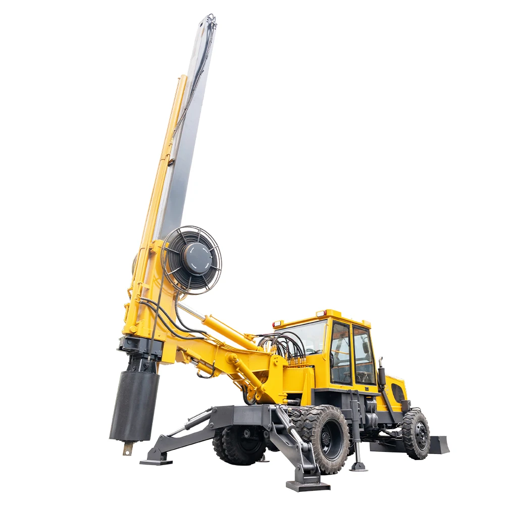 High Efficiency Auger Drill for Deep Excavation, Perfect for Utility Installation and Geotechnical Work