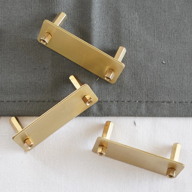 Maxery Creative Photo Postcard Photo Holder Business Card Base Display Stand  Nordic Style Retro Brass Card Base