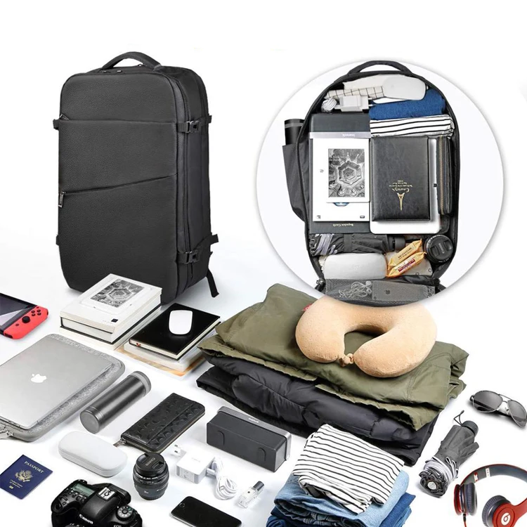 40L Travel Backpack, Flight Approved Carry-On Hand Luggage Backpack, Anti-Theft Laptop Daypack Weekender Bag for 17 inch  Laptop