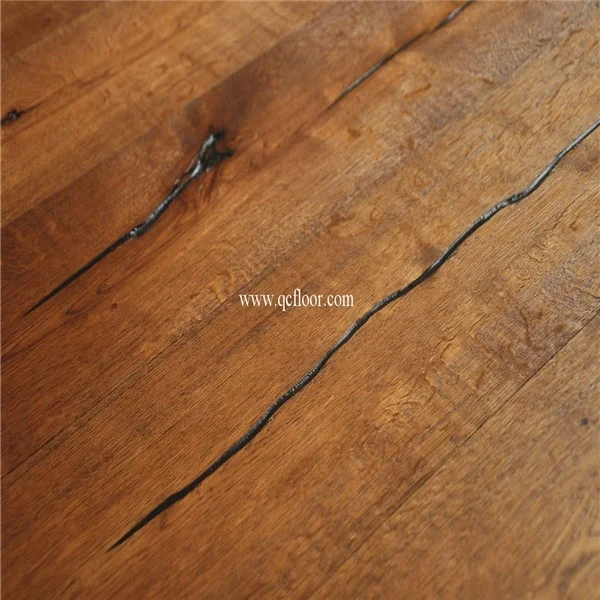 rustic wood wax oiled prefinished hardwood flooring