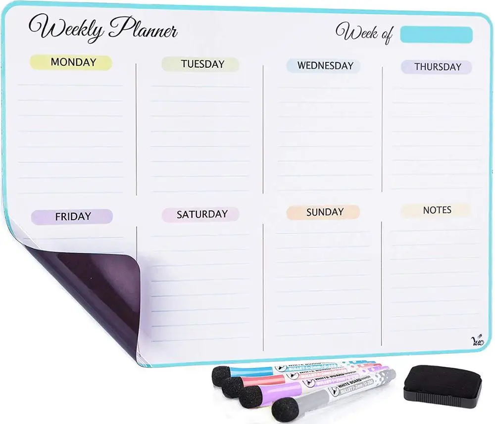 hot sale Nano premium stain resistant fridge magnet calendar