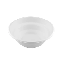 Bpi Certified Disposable Cereal Bowl Large Bagasse Pulp 500ml 700ml 1000ml Large Double Wall Eco Friendly Bowls