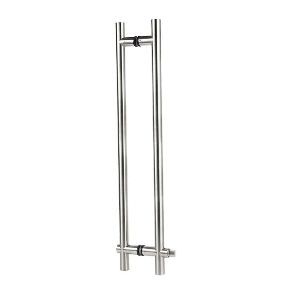 JL-1865 Glass Door Handle With Lock Back to Back Locking Ladder Door Pull Handles