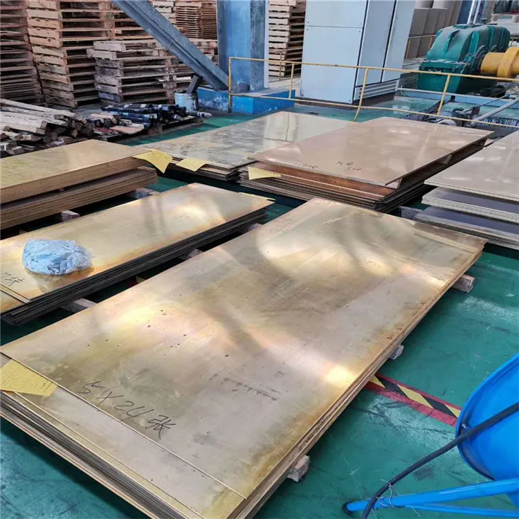 Factory Supply Customized Size 20mm Thick T2 H65 H62 C1100 C1220 C2400 C2600 Brass Copper Plate Sheet