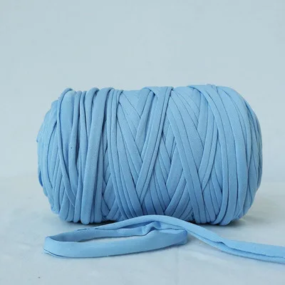 T shirt yarn 100% polyester color blended yarn polyester maccaroni tshirt yarn
