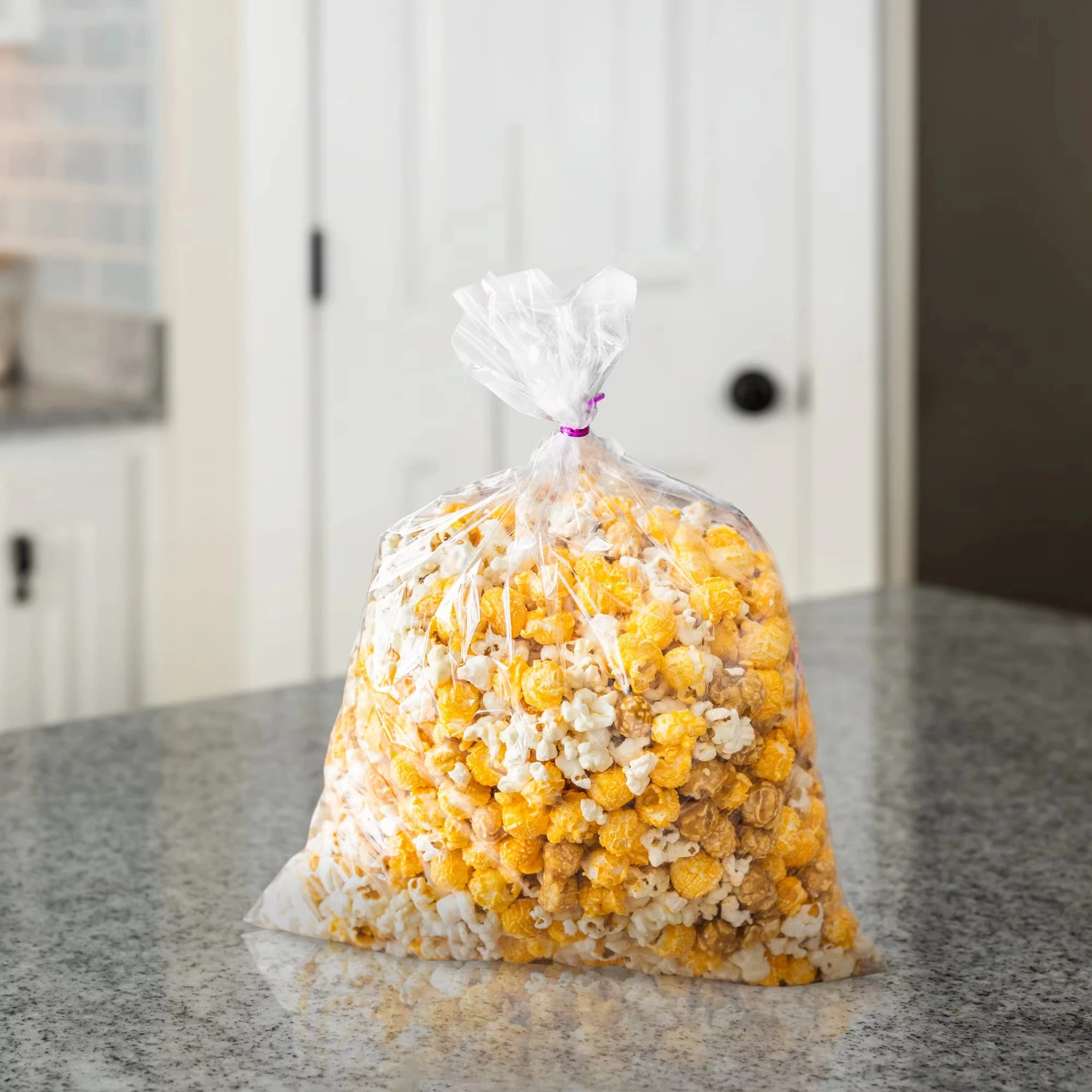 High Clear Transparent Cellophane Shrink Wrapping Bags For Christmas Baskets Wrapping