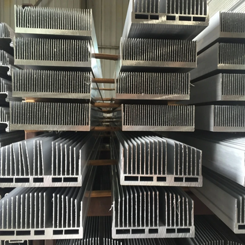 Aluminum 6063 6061 Alloy Heatsink Large Alu Round led Aluminum Profile heat sink