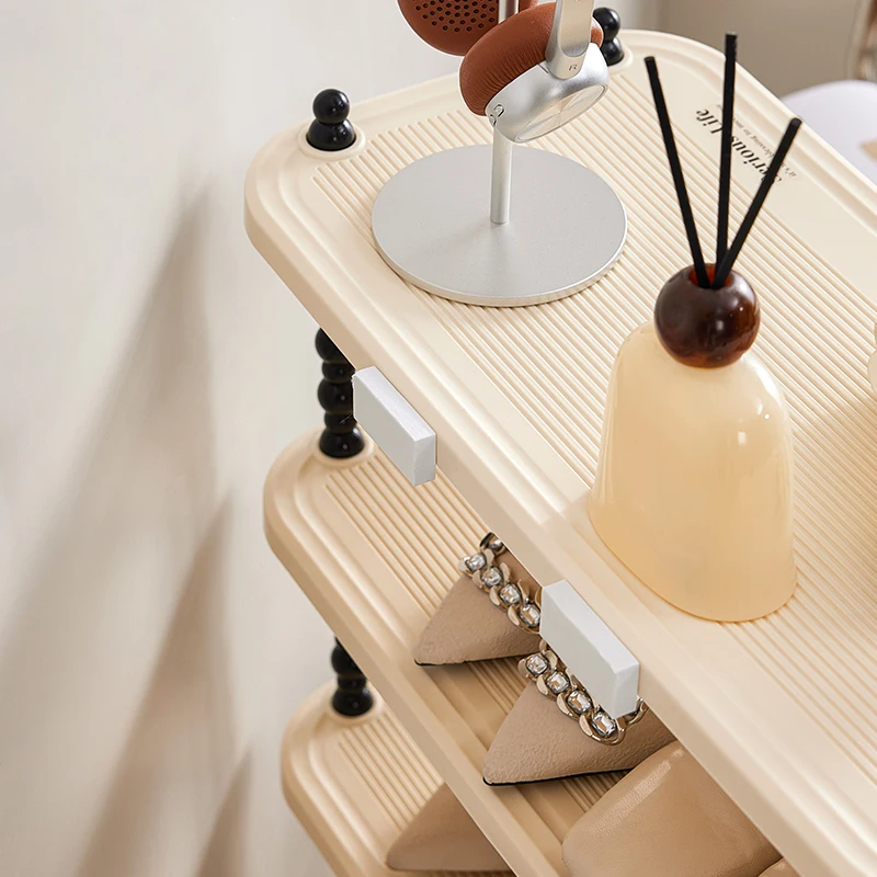 Large Size Foldable Shoe Storage Rack Desktop Organizer Home Assembly Storage Boxes Containers Made Durable Plastic