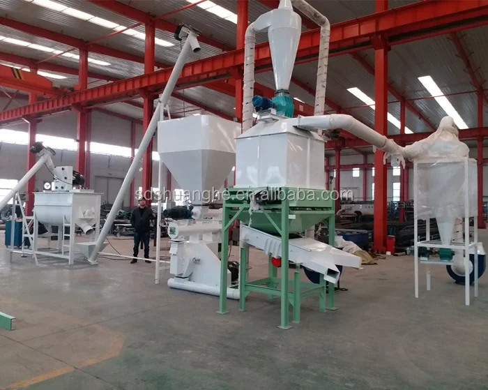 Competitive price small cattle feed manufacturing machines pallet feed processing machinery