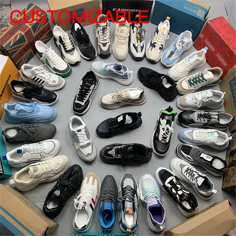 Mixed designs youth fashion walking style sunborn shoes wholesales factory price cheap sneakers for men sunborn shoes stock
