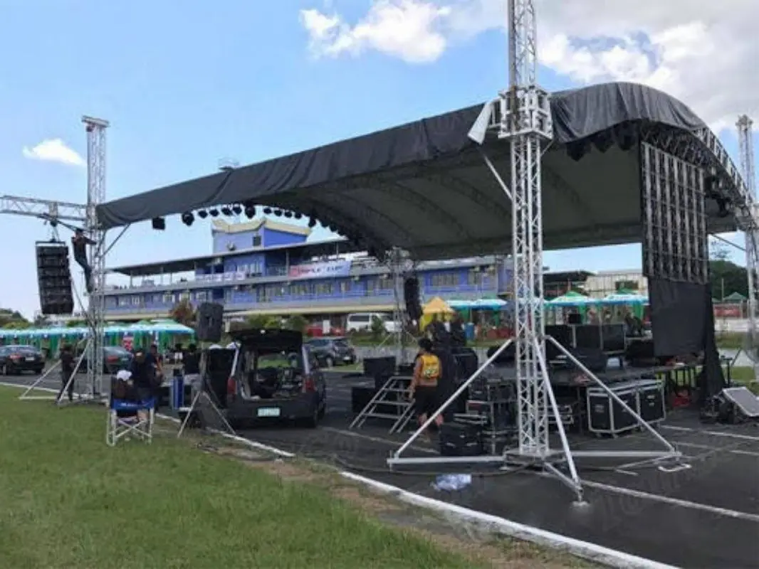 Portable detachable VERSALITE aluminum event concert wedding stage platform
