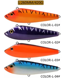 Производство 210 г, 420 г, приманка для тунца, тролля, Тонущая приманка для крупной рыбы, плавающая приманка с глубоким вибом, приманка для тунца, тролля