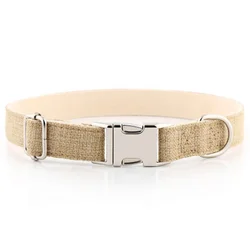 Pet Master Plain Color Eco-friendly Organic Hemp Pet Leash Dog Collar Leash Set Hemp Dog Lead With Matching Leash And Harness
