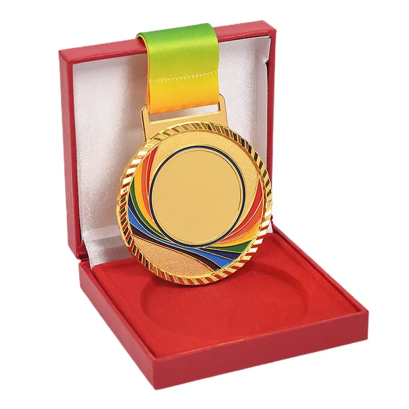 Manufacturer Medal Wholesale Cheap Design Your Own Blank Zinc Alloy 3D Gold Award Marathon Running Custom Metal Sport Medal