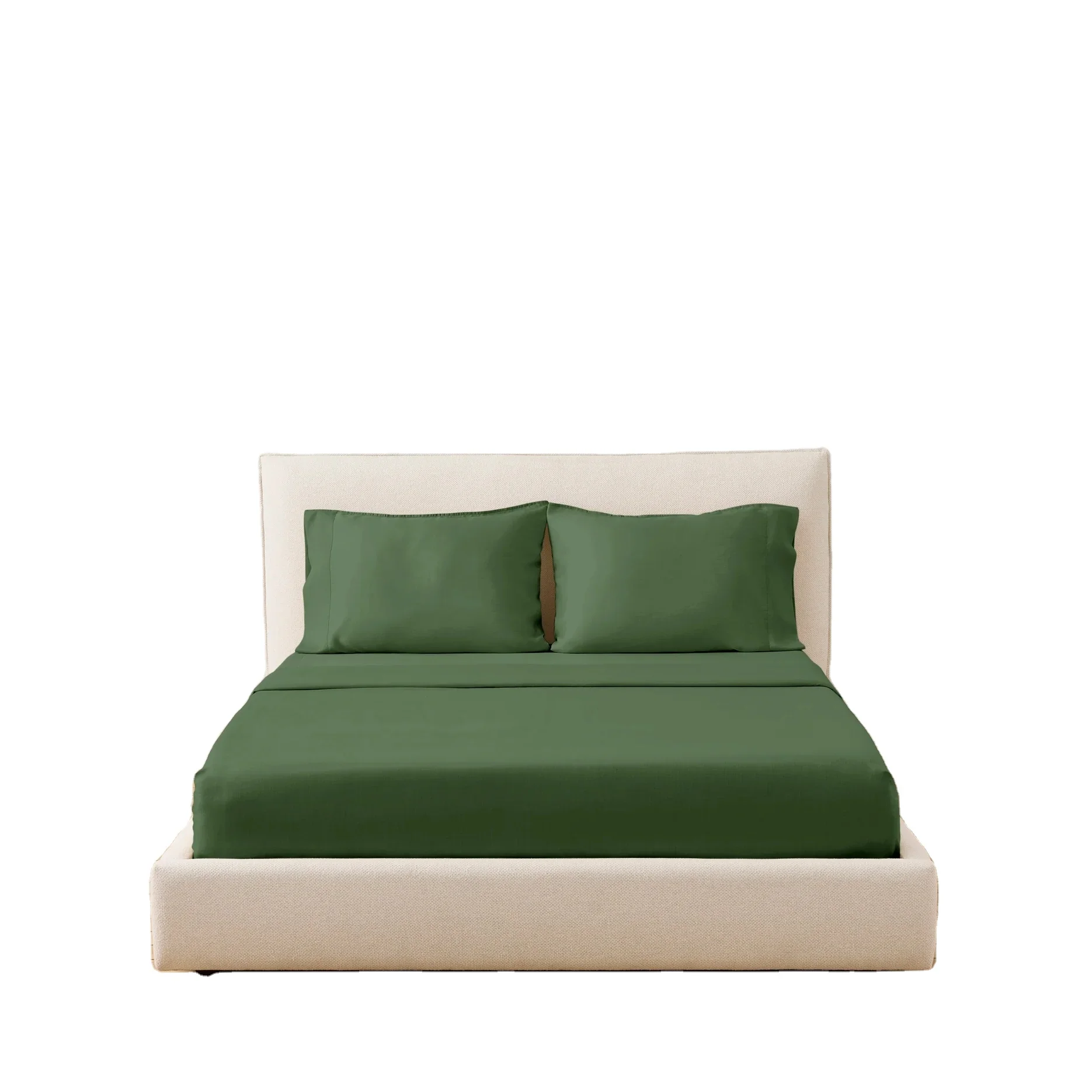 Ultra Silk Smooth Bamboo Queen Size Bed Sheets Set 1800 Thread Count Like Mulberry Silk White Bamboo Sheets Bedding Set