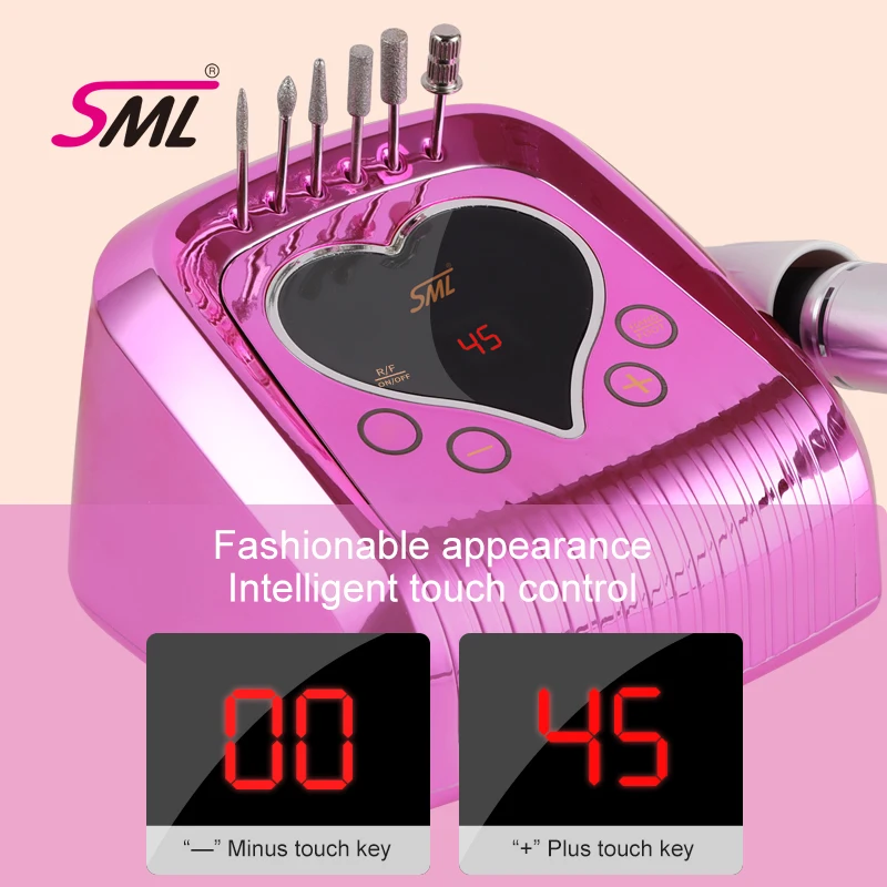New Professional Nail Drill Manicure Machine Factory manufacture OEM/ODM Hot Selling Electric 45000 RPM Nail Sander machine