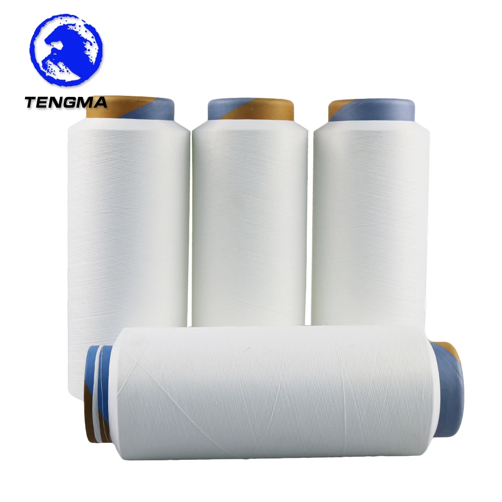 Custom multi-color polyester spandex air covered yarn for socks and gloves