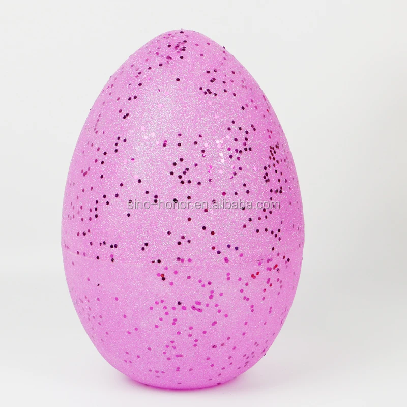 Colorful Popular Large plastic easter eggs