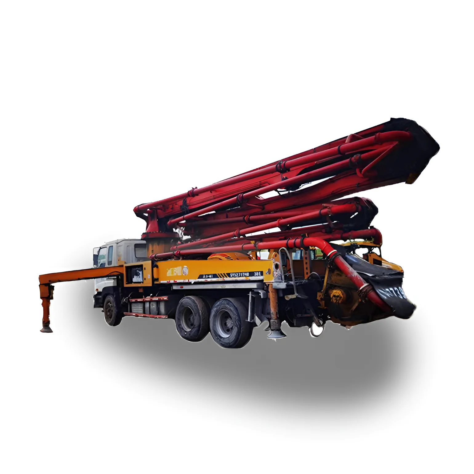 Isuzu SANY SY5271THB бетонный насос 38 м строительная техника другая Строительная запчасти для строительной техники