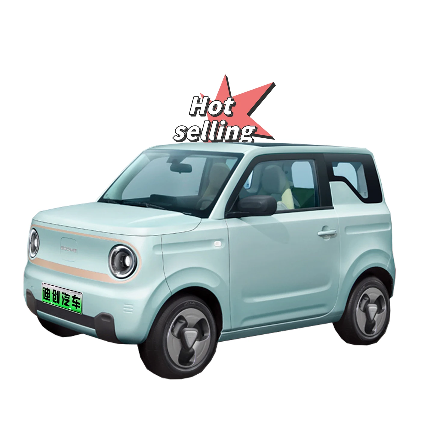 Лидер продаж автомобиль Geely Panda Mini 3-дверный 4-местный хэтчбек 200 километр Knight Edition чистый электрический маленький