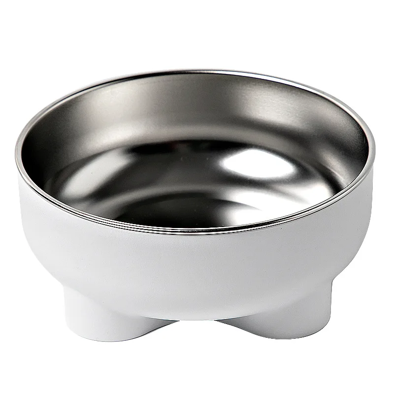 2024 new pets products colorful bowl stainless steel dog cat 16 oz pet bowl with double stainless steel bowls for multi pets