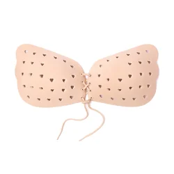 Push Up Strapless Sticky Bras Invisible Silicone Self Adhesive Sticky Gel Strapless Backless Sexy Bra