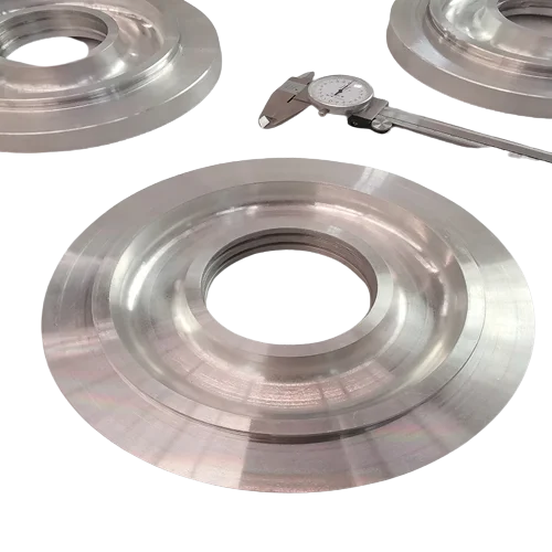 Customized CNC machining center 40cr Q235 Q345 45# brass square flange