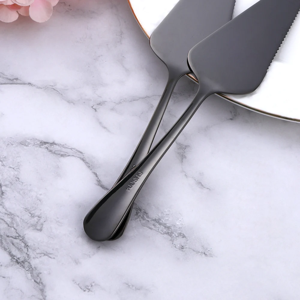 Wholesale Stainless Steel Cake Pizza Shovel Knife Butter Knife for Pie/Pizza/Cheese Dessert Cutlery Bakeware