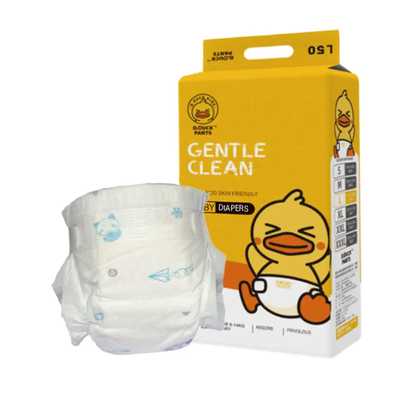 Diaper Cloth-like Diapers High Quality Super Soft Supplier Disposable Nappies Baby Diapers Hot Selling Oem Bulk Wholesale Baby