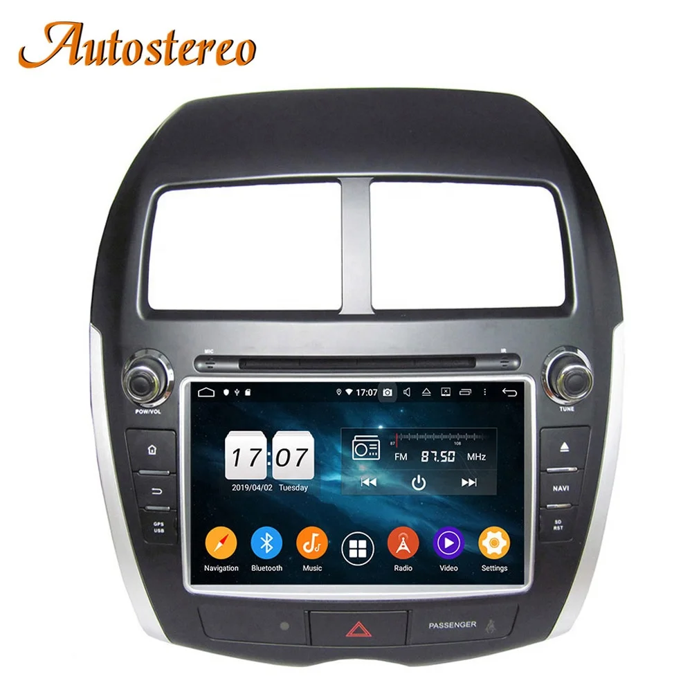 For Mitsubishi ASX 2010-2016 Android 10.0 Car DVD Player GPS Navigation Car Multimedia Player Auto Radio Tape Recorder Head Unit