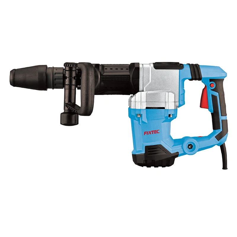 FIXTEC China Wholesale Factory Price 1500W 11kg Portable Handheld Electric Demolition Jack Hammer Drilling Machine Hammer Drill