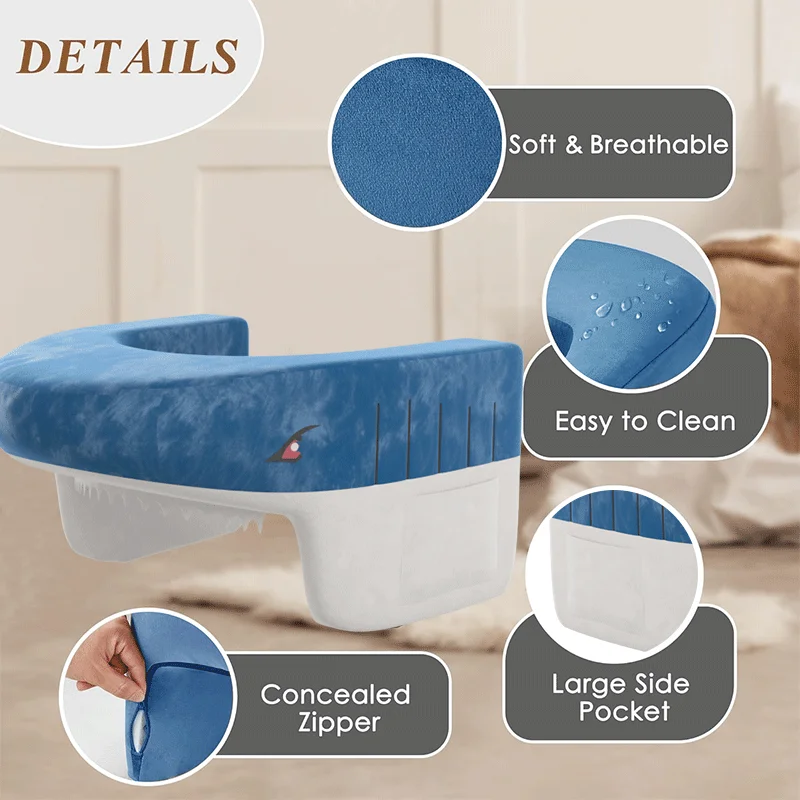 Hot Sales Memory Foam Sofa TV With Arms Reading Bed Pillows Gaming Reading Pillow