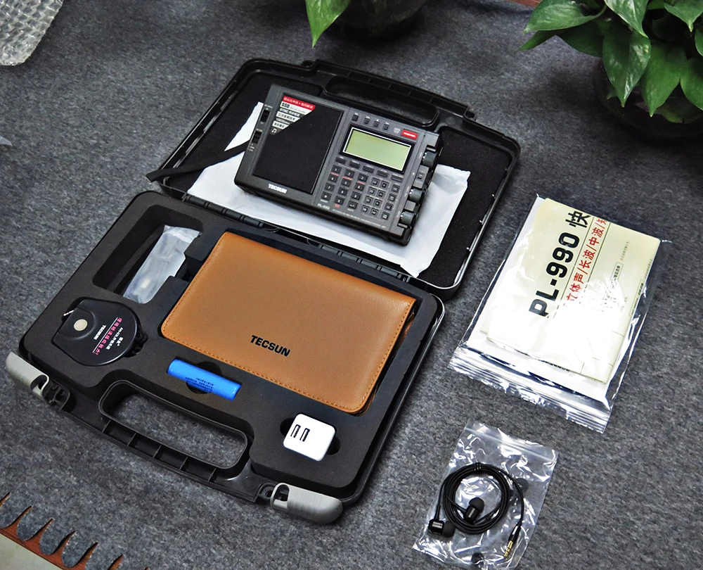 Оптовая продажа цена Tecsun PL-990 портативный FM AM коротковолновое все Wi-боковая полоса (SSB) домашнее цифровое радио с 16GB TF карты приемник